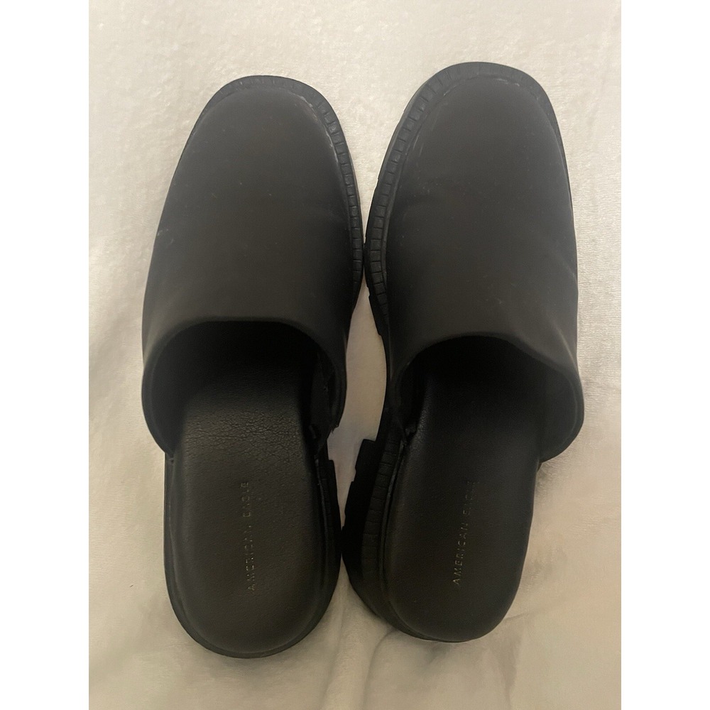 American Eagle‎ Mule Clogs Black Size 9